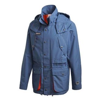 adidas Sports Hooded Jacket Blue FR9280