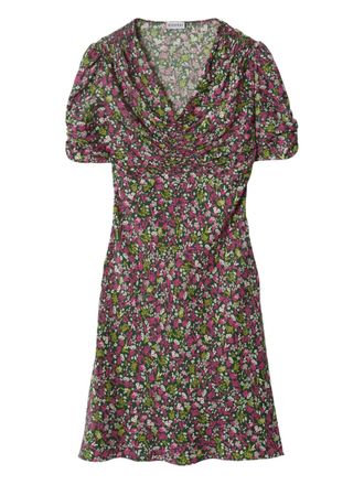 Burberry Ditsy floral mini dress - Black