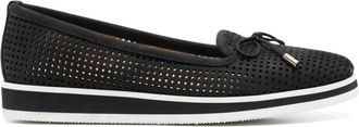 Baldinini Elegante Zwarte Ballerinas - Dames - Ballerinas - Zwart - 36 EU - Leer - Schoenen