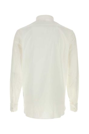 Tom Ford Mens White Cotton Shirt Camicie