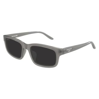 Balenciaga Bb0528Sk Zonnebril - unisex - Accessoires - Grijs - Maat: 56 MM