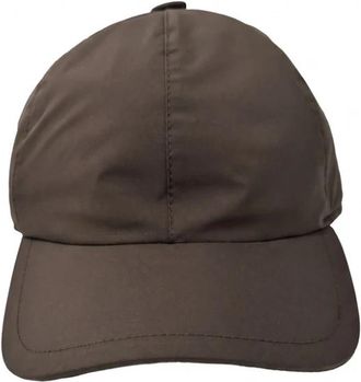 Fedeli Country Rainstop Baseball Cap - Heren - Petten - Bruin - L - Polyester - Accessoires