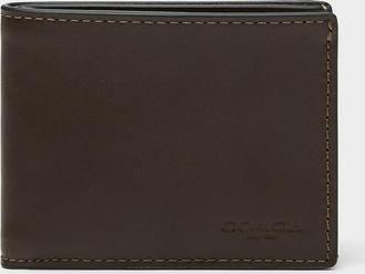 Coach Mens Embossed logo thin wallet