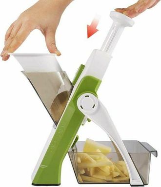 OEM Cortador De Verduras Manual Multifuncional Para Cocina Con Cuchilla De Acero Inoxidable, Cortador Cuadrado Juliette, Cortador Vertical De Patatas Frit