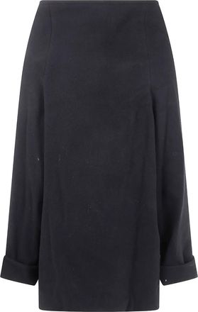 Yohji Yamamoto Cappotto monopetto asimmetrico - Nero