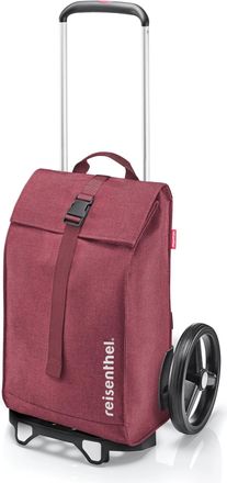 Reisenthel Einkaufstrolley REISENTHEL Citycruiser, Damen, bordeaux, Polyester, Einkaufsk&ouml;rbe Einkaufstrolley, Aus recyceltem Material