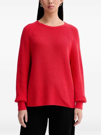 Marc O'Polo Raglan gebreide trui - Rood