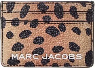 Marc Jacobs Cheetah Bold Slg Leather Card Case