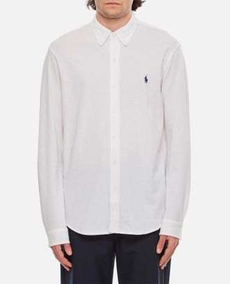 Ralph Lauren White Logo Detail Shirt