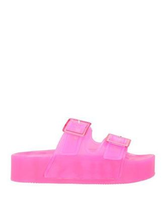 Colors Of California HIGH JELLY SANDAL 2 BUCKLES