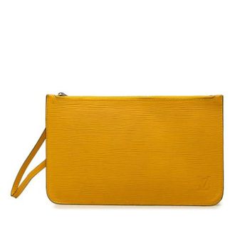 Louis Vuitton Pre-owned Neverfull Pouch - - Pre-owned - Donna - Giallo - ONE SIZE