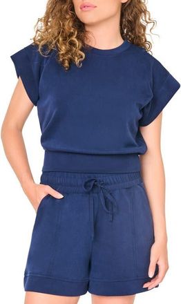 Gibsonlook Luxe Everywhere Top in Navy at Nordstrom, Size Xx-Large