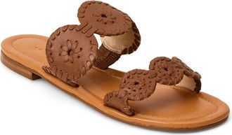 Jack Rogers Lauren II Sandal in Cognac at Nordstrom, Size 6.5