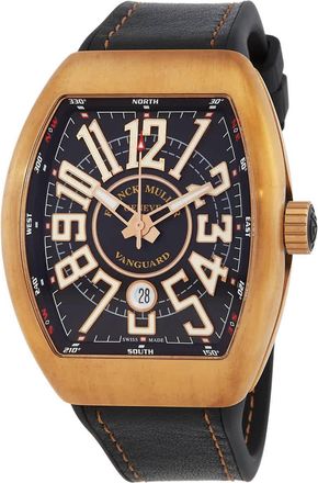 Franck Muller Vanguard Automatic Black Dial Unisex Watch V45SCDTCIR(BZBRNR)-BK