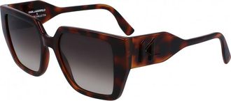Karl Lagerfeld Womens KL6098S 52 240 Sunglasses - Brown - One Size