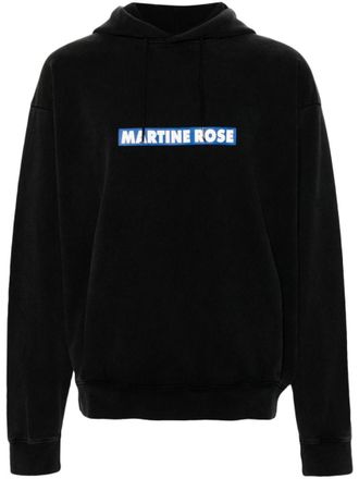 Martine Rose Black Cotton sweatshirt