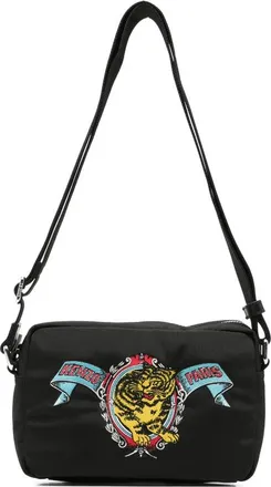 Kenzo Tiger-motif Embroidered Messenger Bag