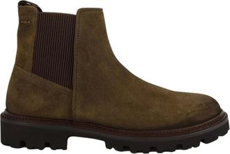 HUGO BOSS Heren, Schoenen, Groen, Maat: 45 EU Leer