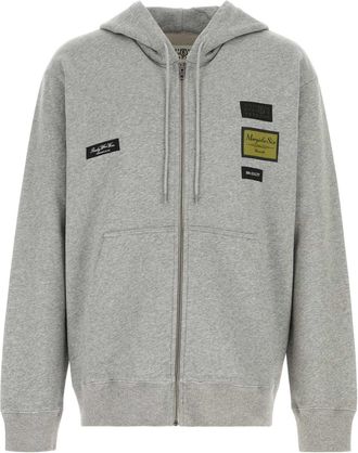 Maison Margiela Grey Cotton Sweatshirt