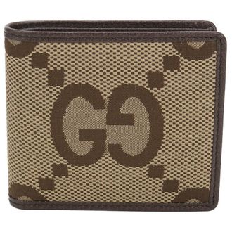 Gucci Beige Gg Canvas Wallet (Bi-Fold) (Pre-Owned)