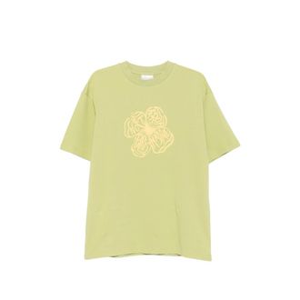 Dr&ocirc;le de Monsieur Floral-print T-shirt