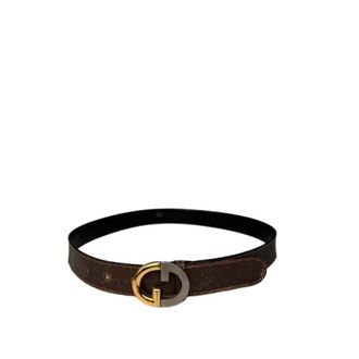 Gucci Pre-owned Belts, female, Brown, Size: ONE SIZE Pre-owned Vintage Leather Belt