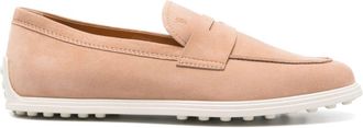 Tod's suede loafers - Pink