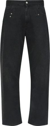 Maison Margiela Straight Jeans - Heren - Regular Fit Jeans - Zwart - W34 - Katoen - Jeans