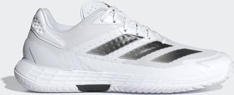 adidas adidas Performance Mens Defiant Speed 2 Tennis Shoes - White & Black - Size UK 10.5