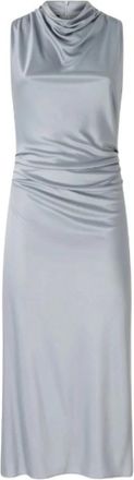 Pinko Gala Jurk - Dames - Avondkleed - Blauw - XS - Kleedjes