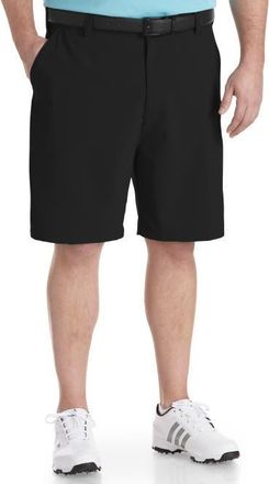 Reebok Golf Performance Flat-Front Shorts in Black at Nordstrom, Size 52