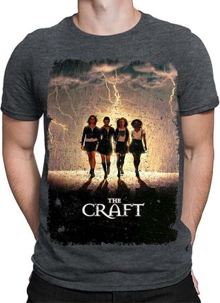 Generic Halloween T-Shirt Craft Movie Poster Horror Creepy Spooky Mens T Shirts Top HD Dark Heather Grey S