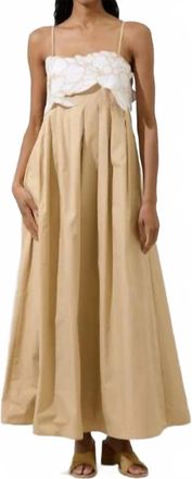 Sugarlips Womens Kalani Dress In Beige