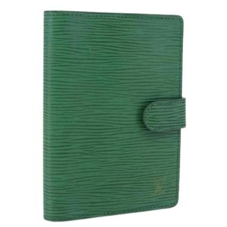 Louis Vuitton Pre-owned Day Planner Cover - - Pre-owned - Donna - Verde - ONE SIZE