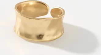 Simons Womens Hammered ring