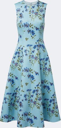 Emilia Wickstead Mara floral midi dress