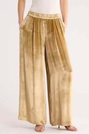 TWP Eva Wide Leg Pants in Light Camel at Nordstrom Rack, Size X-Small