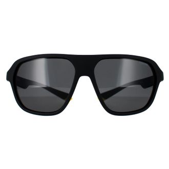 Polaroid PLD 2152/S PGC M9 mat zwart geel grijs gepolariseerde zonnebril