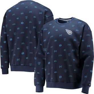 Tommy Hilfiger Mens Tommy Hilfiger Navy Tennessee Titans Reid Graphic Pullover Sweatshirt at Nordstrom, Size Medium