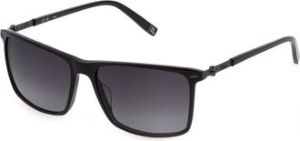 Fila SFI447 0700 Mens Sunglasses Black Size 57