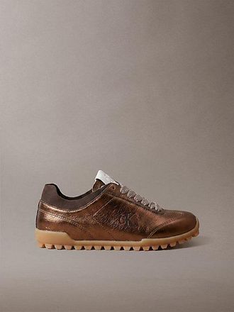 Calvin Klein Glanzende Platte Hardloopschoenen
