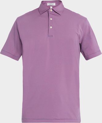 Peter Millar Mens Jubilee Performance Jersey Polo