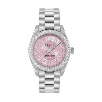 Philipp Plein Queen Supreme Watch - Dames - Horloges - Grijs - ONE Size - Accessoires
