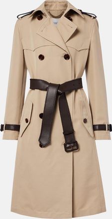 Burberry Foxfield silk and cotton trench coat