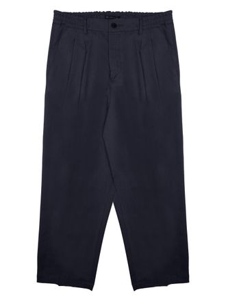 low brand Neutrals Pleated Section Straight-Leg Pants