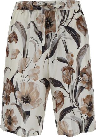 Dolce & Gabbana Floral Bermuda Shorts
