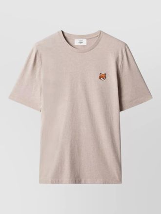 Maison Kitsun&eacute; cotton fox head regular t-shirt