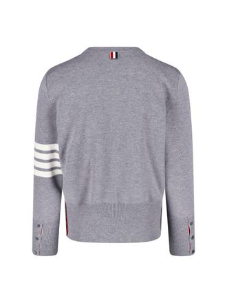 Thom Browne Mens Sweaters Grey Virgin Wool