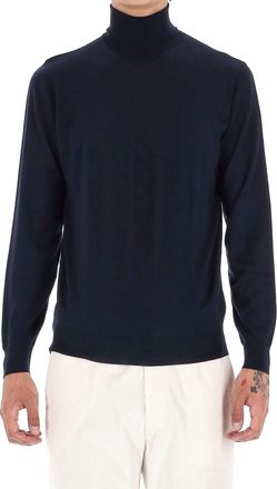 Drumohr Super 140s Wool Turtleneck Sweater