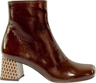 Chie Mihara Mukai49 Enkellaars met hak - Dames - Schoenen - Bruin - Maat: 37 EU Leer